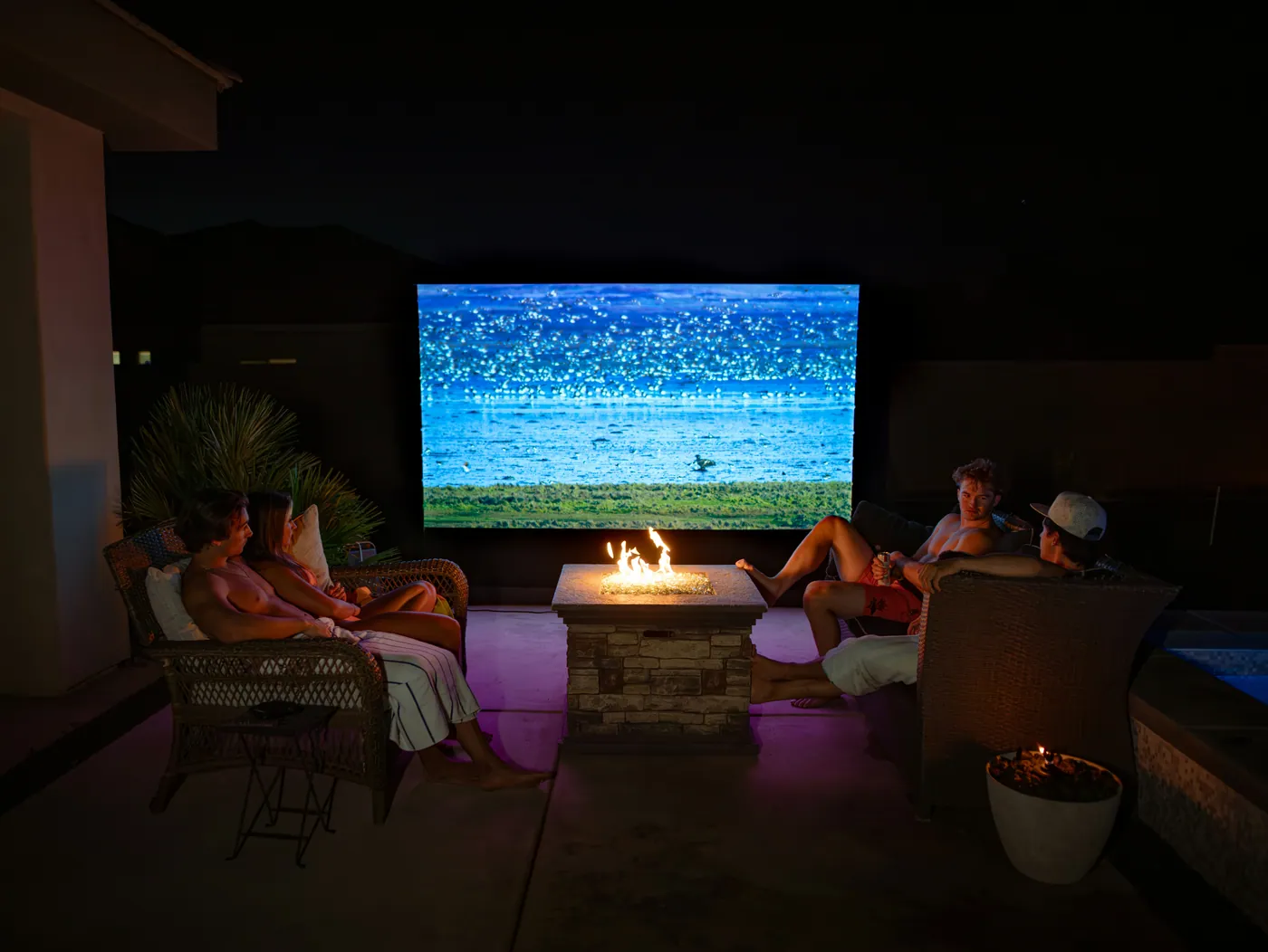 Illustrative live sport image